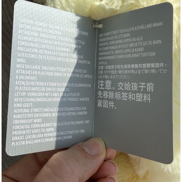 Easter Bunny Plush Mickey Mouse Costume 2019 Disney Store Long Ears Yellow NEW - Picture 7 of 9